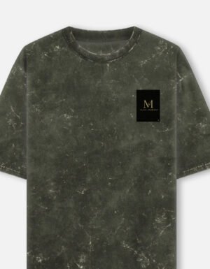 unisex acid washed oversized tee