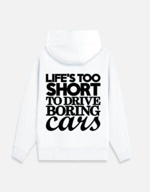 life's too short......zipper hoodie
