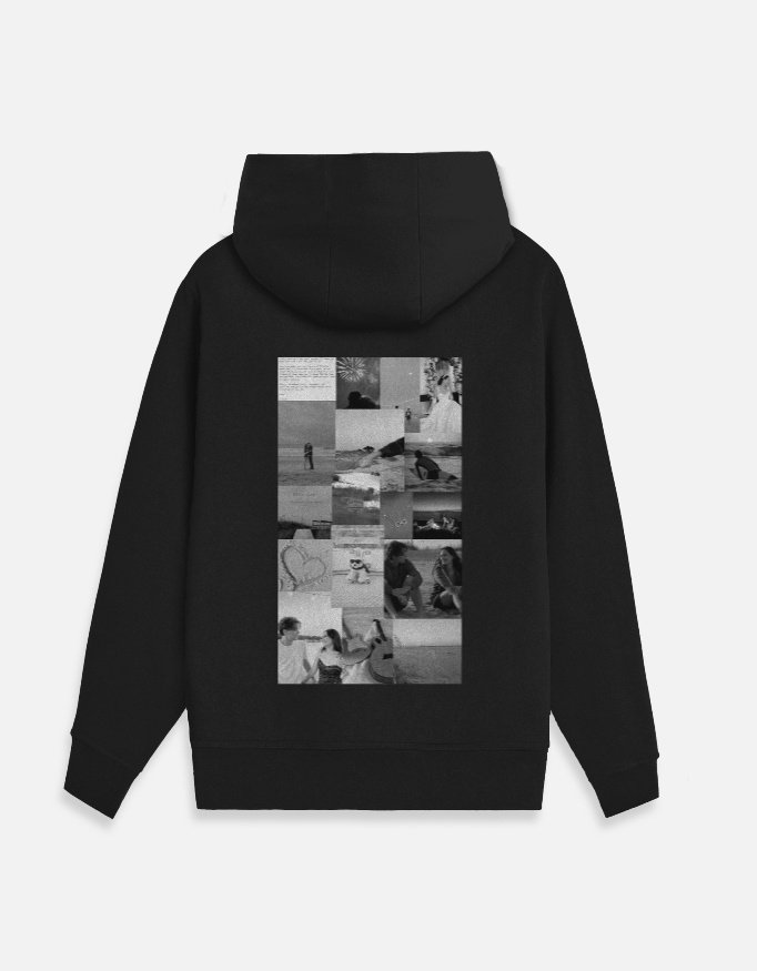 belly conrad (black and white) zipper belly conrad (black and white) zipper